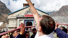 Rahul Gandhi:কেদারনাথে পুজো রাহুল গাঁধী, করলেন 'চায়ে সেবা'-ও