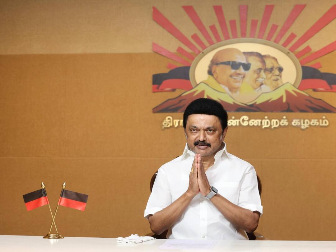 DMK president and Tamil Nadu CM Stalin slams bjp says they think they can threaten DMK like they threatened AIADMK 