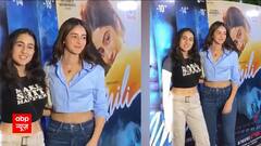 Ananya Panday ने Aditya Roy Kapur के साथ रिश्ते पर लगाई मुहर | Khabar Filmy Hai