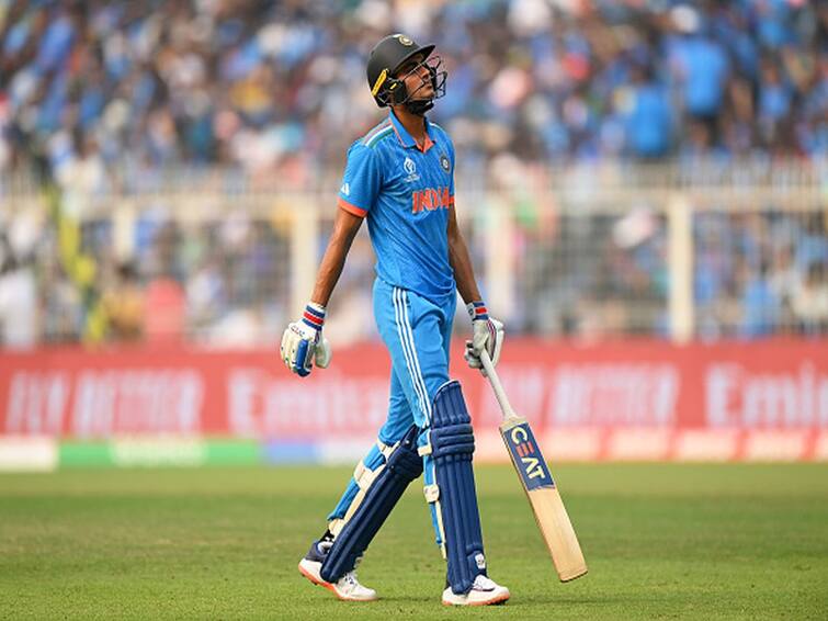 Keshav Maharaj Bowls Shubman Gill IND vs SA World Cup 2023 Viral Video Eden Gardens Kolkata Keshav Maharaj Bowls A Stunner To Clean Up Shubman Gill During IND vs SA World Cup Match- WATCH