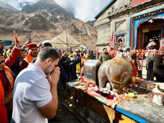 केदारनाथ पहुंचे राहुल गांधी, दिखा अलग अंदाज, लोगों ने लगाए 'जय श्री राम' और पीएम मोदी के नारे