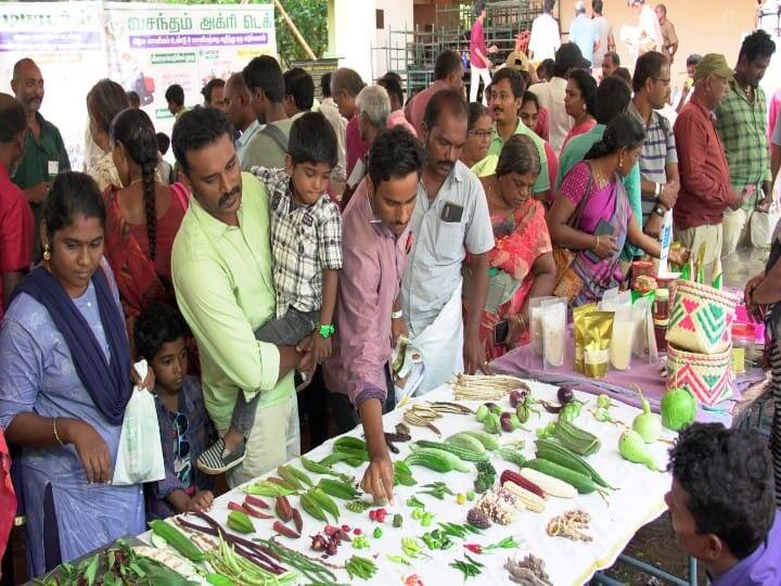 A grand traditional vegetable festival organized by Isha Mann Kappom Movement; 2 thousand farmers participation Madurai ஈஷா மண் காப்போம் இயக்கம் சார்பில் பிரம்மாண்டமாக நடந்த பாரம்பரிய காய்கறி திருவிழா.. 2 ஆயிரம் விவசாயிகள் பங்கேற்பு