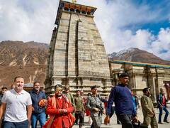 Rahul Gandhi : राहुल गांधी केदारनाथच्या दर्शनाला, पाहा फोटो