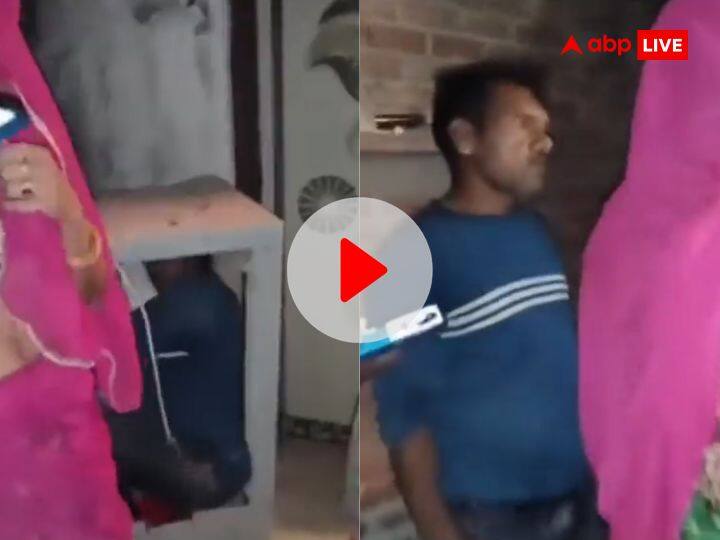 Viral Video Rajasthan Lover Comes To Meet Girlfriend At Night Hides Inside Cooler रात के 3 बजे प्रेमिका से मिलने उसके घर पहुंचा प्रेमी, परिवार को लगी भनक...तो कूलर में जा छिपा, सामने आया 'क्लेश' का VIDEO