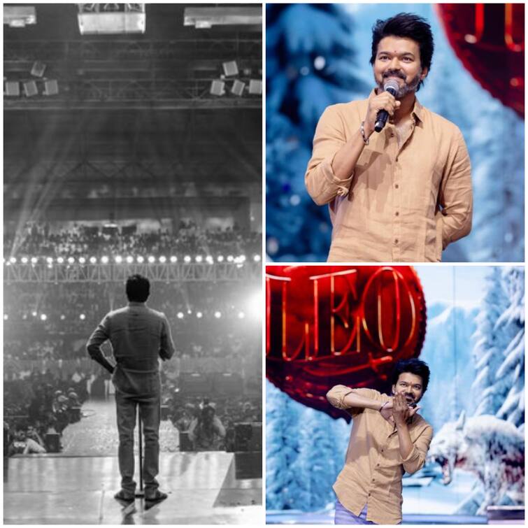 Leo Success Meet vijay thalapathy shared unseen photos of leo success meet 7 thousand fans met actor Leo Success Meet:  विजय थलापति ने शेयर की Leo की 'सक्सेस मीट' से अनदेखी तस्वीरें, एक्टर से मिलने पहुंचे थे 7000 हजार फैंस