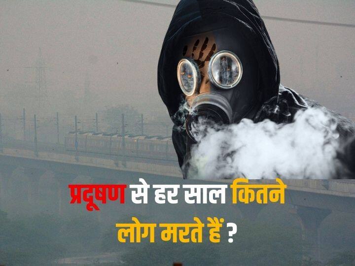 Delhi Pollution How many people die every year due to pollution in India figure is shocking Delhi Pollution: प्रदूषण से भारत में हर साल कितने लाख लोगों की होती है मौत? चौंकाने वाला है आंकड़ा