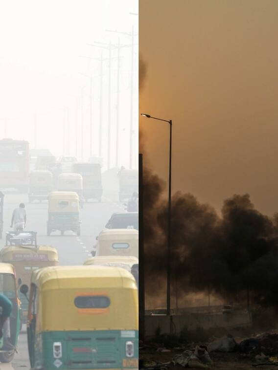 Air Pollution Chokes Delhi-NCR
