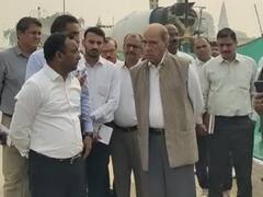 राम मंद‍िर न‍िर्माण का निरीक्षण करने पहुंचे अध्यक्ष नृपेंद्र मिश्रा, अयोध्या के डीएम की कर दी प्रशंसा