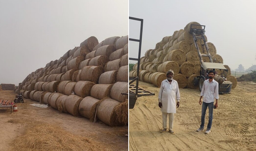 Straw Bales: 1 ਲੱਖ ਟਨ ਤੋਂ ਵੱਧ ਪਰਾਲੀ ਦੀ ਗੱਠਾਂ ਬਣਾਉਣ ਵਾਲੇ ਮਿਹਨਤੀ ਕਿਸਾਨ, ਪਰਾਲੀ ਨੂੰ ਨਹੀਂ ਲਗਾ ਰਹੇ ਅੱਗ 