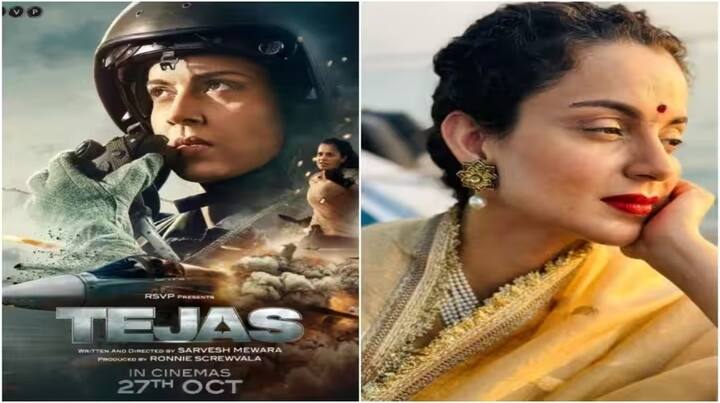 Tejas Box Office Collection: ਕੰਗਨਾ ਰਣੌਤ ਦੀ ਫਿਲਮ 'ਤੇਜਸ' ਬਾਕਸ ਆਫਿਸ 'ਤੇ ਬੁਰੀ ਤਰ੍ਹਾਂ ਫਲਾਪ ਹੋ ਗਈ ਹੈ। ਇਹ ਫਿਲਮ ਹੌਲੀ-ਹੌਲੀ ਅੱਗੇ ਵਧ ਰਹੀ ਹੈ। ਦੂਜੇ ਐਤਵਾਰ ਨੂੰ ਫਿਲਮ ਦਾ ਕਲੈਕਸ਼ਨ ਵੀ ਕਾਫੀ ਹੈਰਾਨ ਕਰਨ ਵਾਲਾ ਰਿਹਾ ਹੈ।