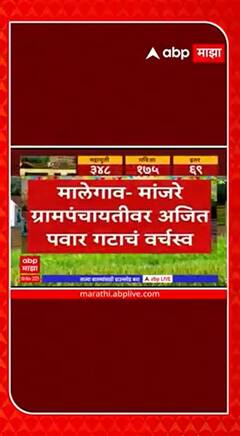 Grampanchayat Election Result  :  मालेगावमधील माजंरे ग्रामपंचायतीमध्ये अजित पवारांची सत्ता