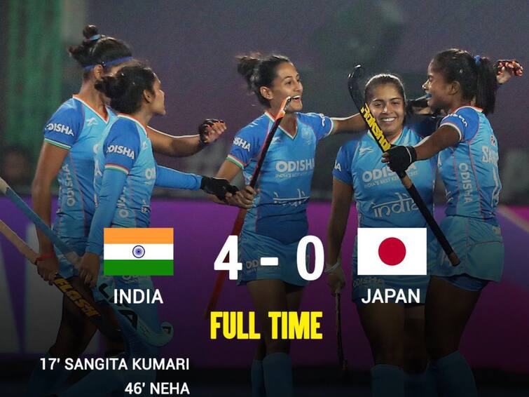India Beat Japan To Win Womens Asian Champions Trophy Hockey Title