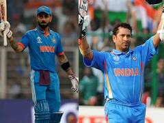 सचिन से 174 पारियां कम, फिर भी कर ली शतकों की बराबरी; देखें मास्टर-ब्लास्टर के साथ किंग कोहली का ग्राफ