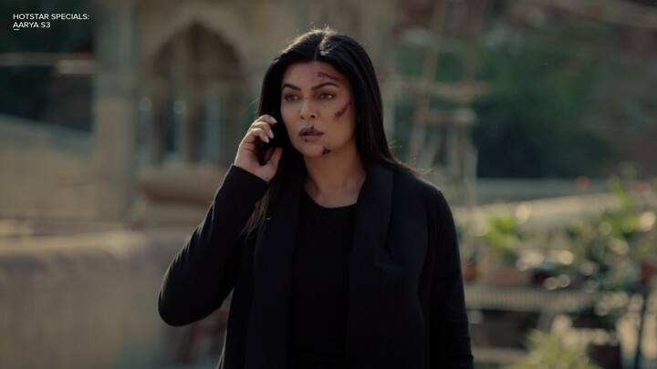 Sushmita Sen will be gracing the screens with the third installment of 'Aarya' which will be streaming on Disney+Hotstar from November 3. (Image Source: Twitter/Disney+Hotstar)
