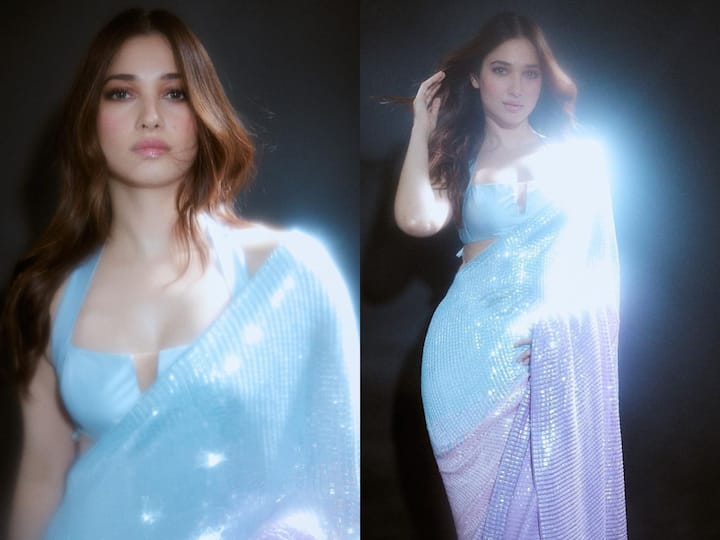 Tamannaah Bhatia attended the Diwali bash hosted by Manish Malhotra last night. Check out her look.