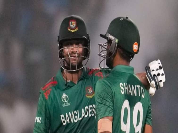 Bangladesh won by defeating Sri Lanka SL Vs BAN Highlights: நஜ்முல் ஹொசைன் - ஷகிப் அல் ஹசன் அதிரடி... இலங்கை அணியை வீழ்த்திய வங்கதேசம்!