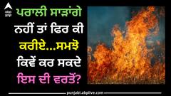 Stubble burning: ਪਰਾਲੀ ਸਾੜਾਂਗੇ ਨਹੀਂ ਤਾਂ ਫਿਰ ਕੀ ਕਰੀਏ...ਸਮਝੋ ਕਿਵੇਂ ਕਰ ਸਕਦੇ ਇਸ ਦੀ ਵਰਤੋਂ?