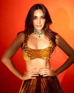 దివాళీ స్పెషల్ లుక్​లో కియారా, హాట్​ పటాకాల కవ్విస్తున్న బ్యూటీ