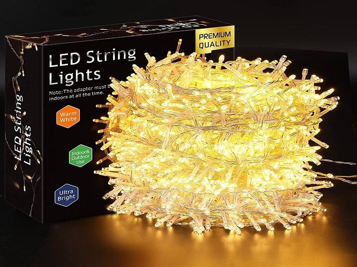 Warm White Led Serial String Lights : इस लाइट की ओरिजनल प्राइस 1,999 रुपये है, जिसे आप 295 रुपये में खरीद सकते हैं. ये लाइट बालकनी में लगाने के काम आती है.