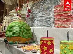 Diwali Crackers Sweet: பலகார கடையா? பட்டாசு கடையா? CONFUSE ஆன மக்கள்