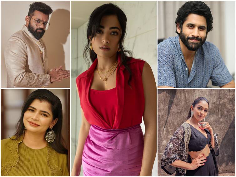 Rashmika Mandanna deepfake video Naga Chaitanya Mrunal Thakur Sai Dharam Tej Chinmayi extends support to Animal Actress Rashmika Fake Video : రష్మిక మార్ఫింగ్ వీడియో - భయమేస్తుందన్న చైతూ, మద్దతుగా మృణాల్, సాయి తేజ్!