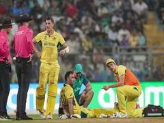 Glenn Maxwell : पायात गोळा आला तरी एकटाच नडला; अशी होती मॅक्सवेलची ऐतिहासिक खेळी; पाहा फोटो
