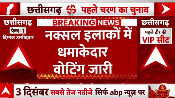 CG Election Voting : नक्सल में इलाकों में वोटिंग जारी, महिलाओं की भारी भीड़ | Congress