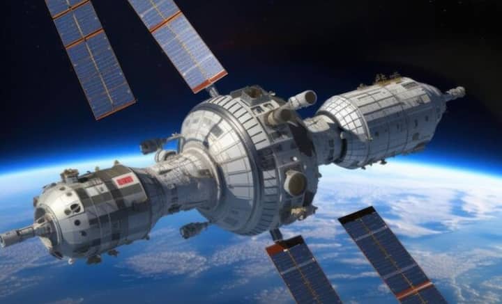মোট তিনটি মডিউল নিয়ে, ২০২১ থেকে ২০২২ সালের মধ্যে তিয়াংগং স্পেস স্টেশনটি গড়ে ওঠে। ২০২১ সালের ২৮ এপ্রিল প্রথম মডিউল তিয়ানহে, ২০২২ সালের ২৪ জুলাই দ্বিতীয় মডিউল ওয়েনতিয়ান এবং ২০২২ সালের ৩১ অক্টোবর তৃতীয় মডিউল মেংতিয়ানটি পাঠানো হয়।