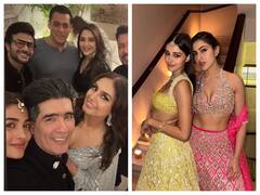 Inside Photos From Manish Malhotra's Diwali Party: Madhuri Dixit Poses With Salman Khan, Ananya, Sara Party Together