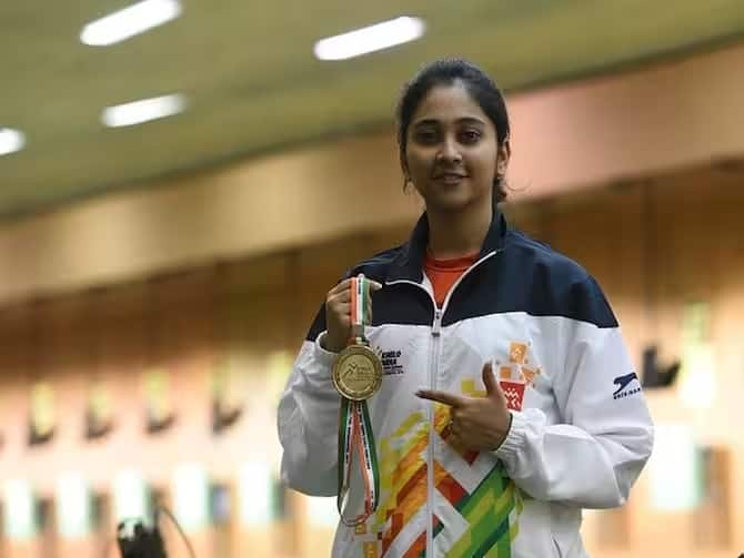 National Games 2023: Mehuli Ghosh Clinches 10m Air Rifle Gold Get To Know