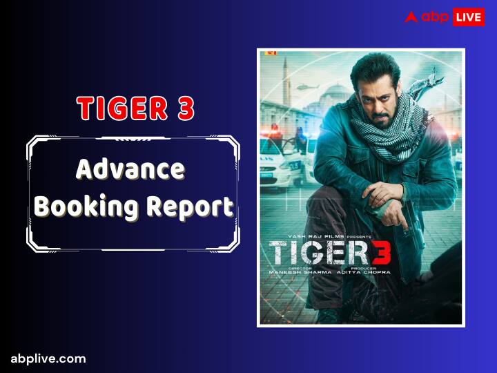 Tiger 3 Advance Booking Report Day 1 Salman Khan Katrina kaif film sold 22 Lakhs earned 6 crores 48 lacs Tiger 3 Advance Booking Report Day 1: दिवाली पर टाइगर 3 तोड़ेगी सभी रिकॉर्ड! पहले दिन की एडवांस बुकिंग में Salman Khan की फिल्म ने किया धांसू कलेक्शन