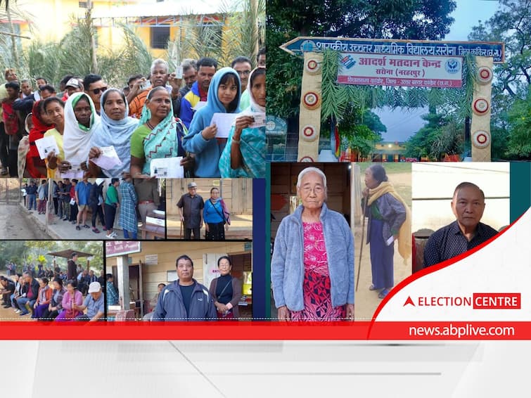 Assembly Election 2023 Voting Live Updates Chhattisgarh Mizoram Assembly Polls Percentage 40 Constituency MNF ZPM News