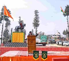 काश्मीर खोऱ्यामध्ये दुमदुमला छत्रपतींचा जयघोष, पाहा फोटो