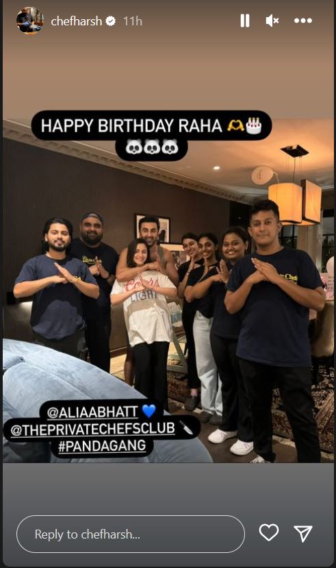 Ranbir Kapoor And Alia Bhatt Celebrate Raha's 1st Birthday; Party Menu Included Fries, Cookies; SEE INSIDE PICS