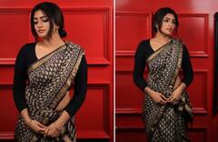 Eesha rebba: એક્ટ્રેસ ઈશા રબ્બાનો જોવા મળ્યો શાનદાર સાડી લૂક, જુઓ તસવીરો