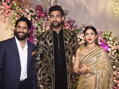 Varun Tej Lavanya Tripathi Wedding Reception: వరుణ్ తేజ్, లావణ్య త్రిపాఠి వెడ్డింగ్ రిసెప్షన్‌లో మెరిసిన తారలు - రెండు కళ్లు సరిపోవు