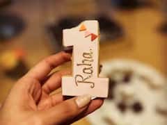 Raha 1st Birthday Photos: కుమార్తె రాహా ఫస్ట్ బర్త్‌డే పిక్స్ షేర్ చేసిన అలియా