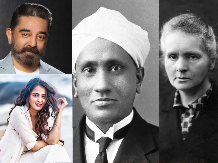 C. V. Raman and mary curry birth anniversary today Today Birthday Special: கமல், அனுஷ்காவுக்கு மட்டுமல்ல.. இன்னைக்கு இவர்களுக்கும் பிறந்தநாள் தான்..! லிஸ்ட் இதோ!