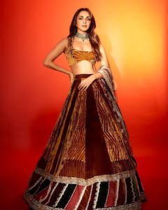 దివాళీ స్పెషల్ లుక్​లో కియారా, హాట్​ పటాకాల కవ్విస్తున్న బ్యూటీ