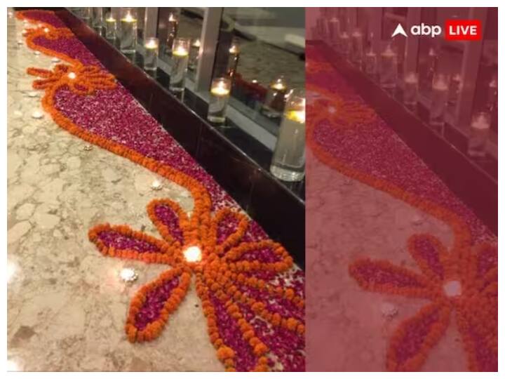 फूलों से रंगोली बनाना बेहद आसान होता हैं और घर को दिवाली के मौके पर अच्छे से सजा सकते हैं यह देखनें में बहुत ही खूबसूरत लगता है. आपका घर का हर कोना महक उठेगा.