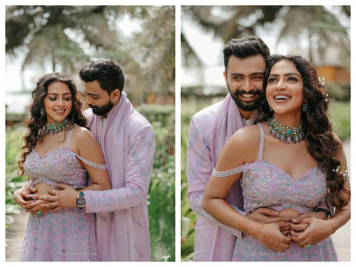 Actress Amala Paul tied the knot with her partner Jagat Desai in a dreamy wedding in Kochi and announced by posting pictures on Instagram.