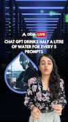 Chat GPT drinks half a liter of water for every 5 prompts