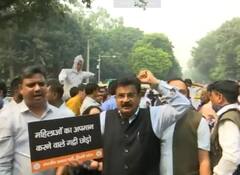 पटना से दिल्ली तक नीतीश कुमार के सेक्स ज्ञान पर रार, Bihar Bhawan पर BJP का प्रदर्शन 