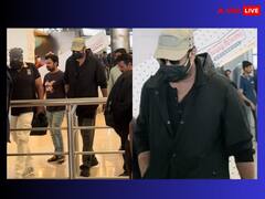 यूरोप में घुटने की सर्जरी कराकर भारत लौटे प्रभास, एयरपोर्ट पर ब्लैक चश्मा और मास्क लगाए स्पॉट हुए 'सालार' एक्टर