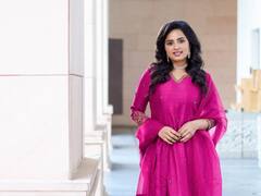 Srushti Dange : பார்பி பொம்மை போல் மிளிரும் கன்னக்குழி அழகி ஸ்ருஷ்டி டாங்கே!