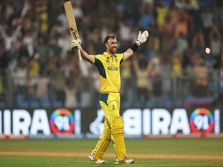 Glenn Maxwell played one of the greatest ODI knocks ever to remain unbeaten on 201* and take his team home after being restricted to 91/7 at one stage, chasing 294 to win. This is the only double hundred in ODIs that has come in a run chase as Maxwell became the first Australian to achieve the feat.  (PHOTO CREDIT: Getty)