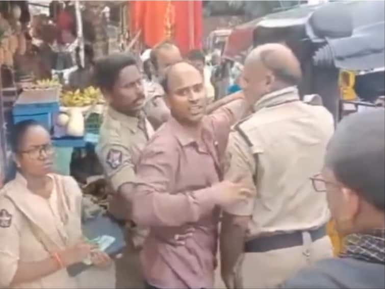 Andhra Cops Assault Indian Army Jawan Over Disha App Dispute