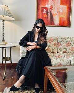 Anushka Sen Photo: બ્લેક ચશ્મા પહેરી અનુષ્કા શર્માએ કેમેરા સામે આપ્યા હટકે પોઝ