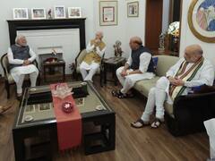 96 साल के हुए एलके आडवाणी; पीएम मोदी, राजनाथ सिंह और अमित शाह ने की मुलाकात, देखें तस्वीरें