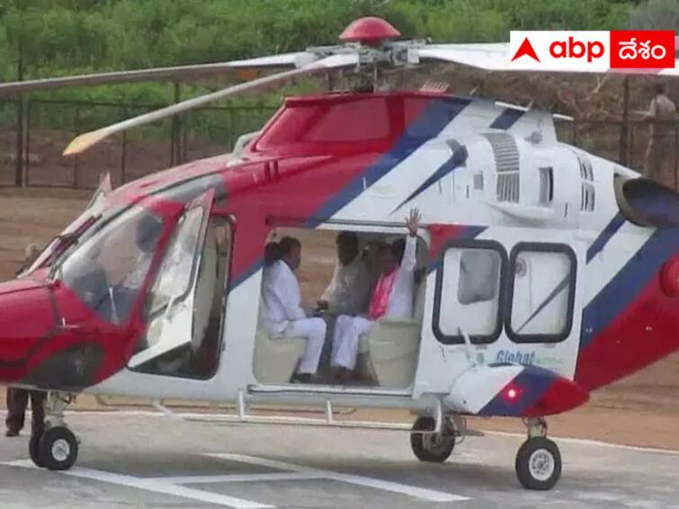 Telangana Elections 2023  CM KCR  helicopter is Troubled continuously Telangana Elections 2023 : వరుసగా మొరాయిస్తున్న కేసీఆర్ హెలికాఫ్టర్ - బస్సులోనే అసిఫాబాద్‌కు !